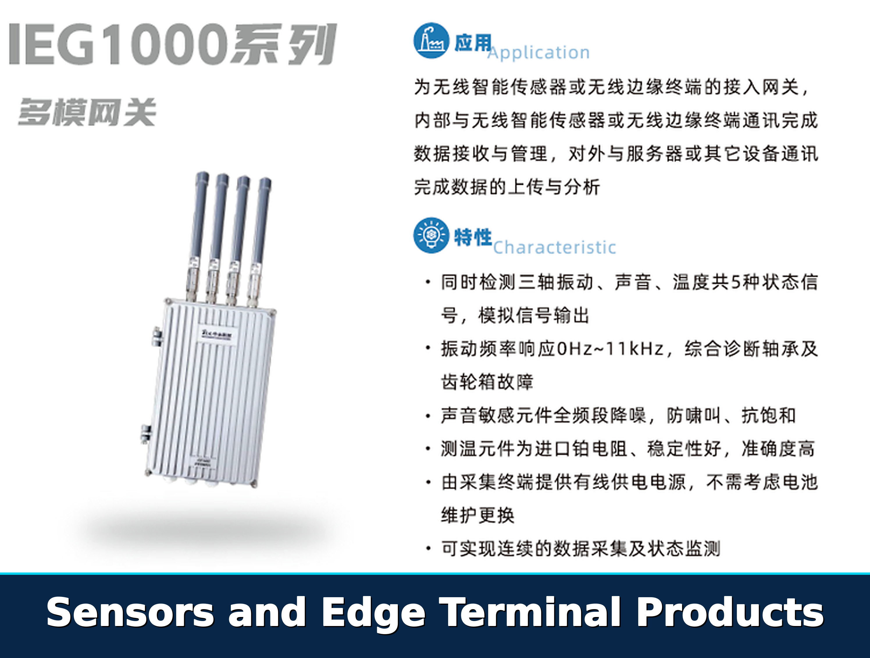 IEG1000 multi-mode gateway for remote edge connectivity