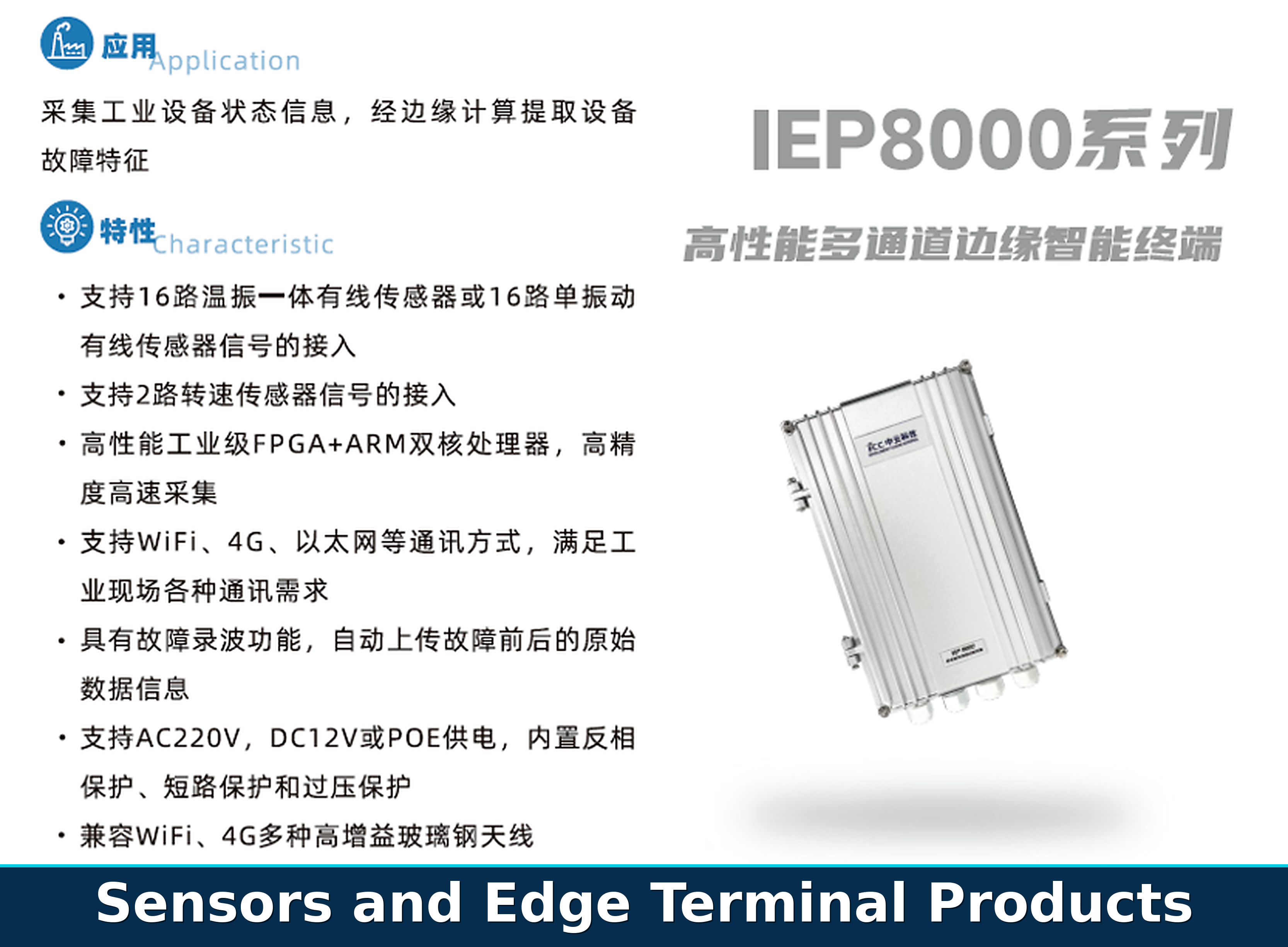IEP8000 high-performance multi-channel edge intelligent terminal
